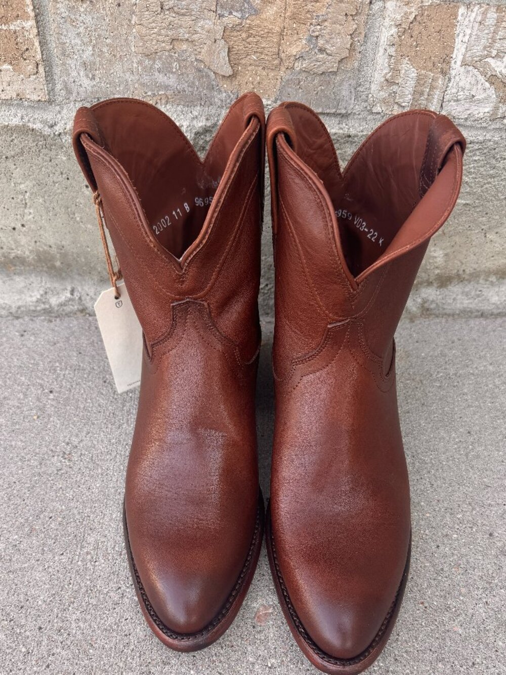 Tecovas "The Penny" Women's Western Boots Size 11B – Sequoia Brown Leather